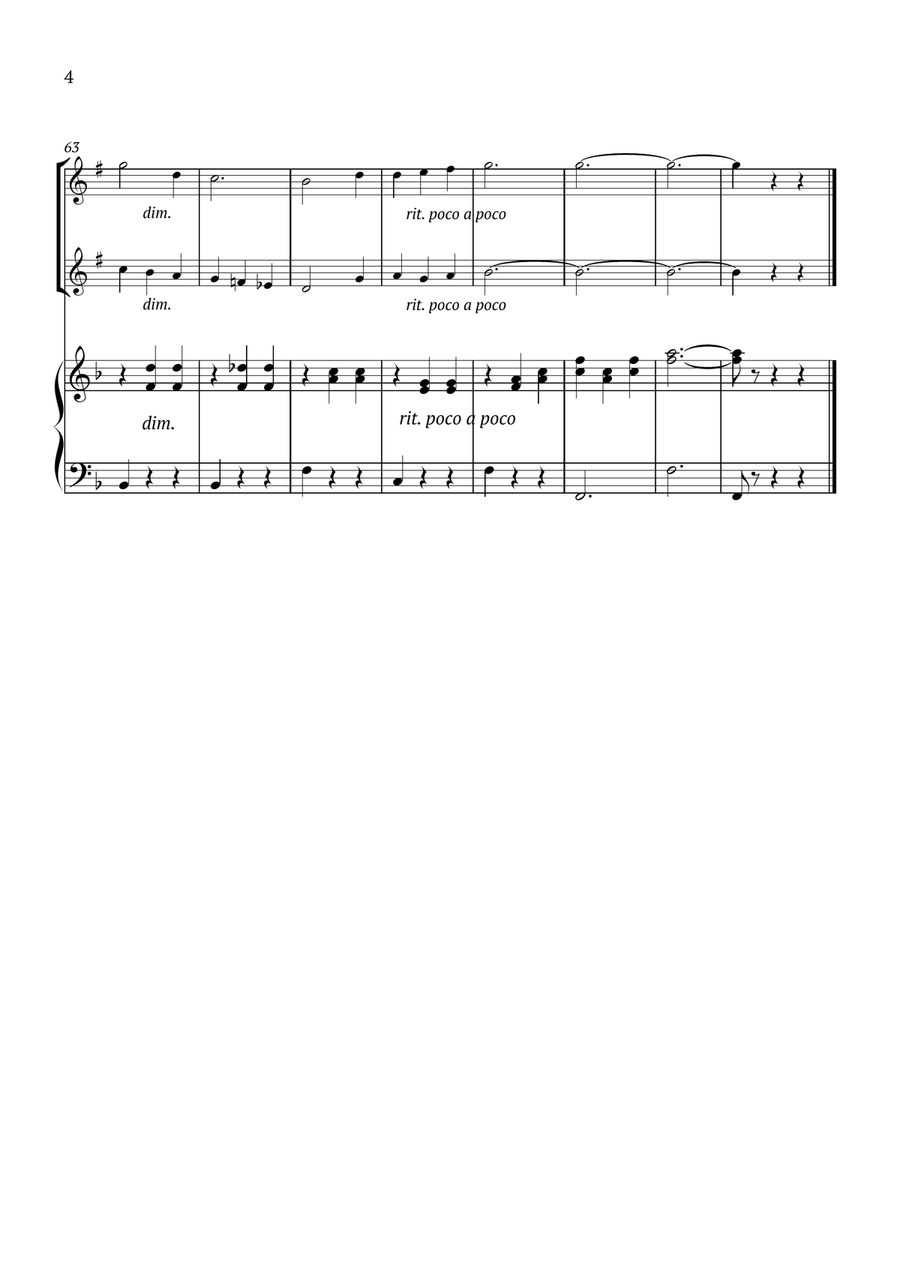 Edelweiss Woodwind Duet scores gallery preview page 4
