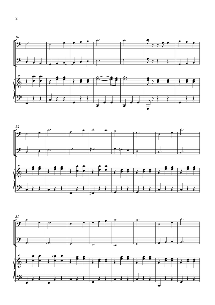 Edelweiss Piano Trio scores gallery preview page 2