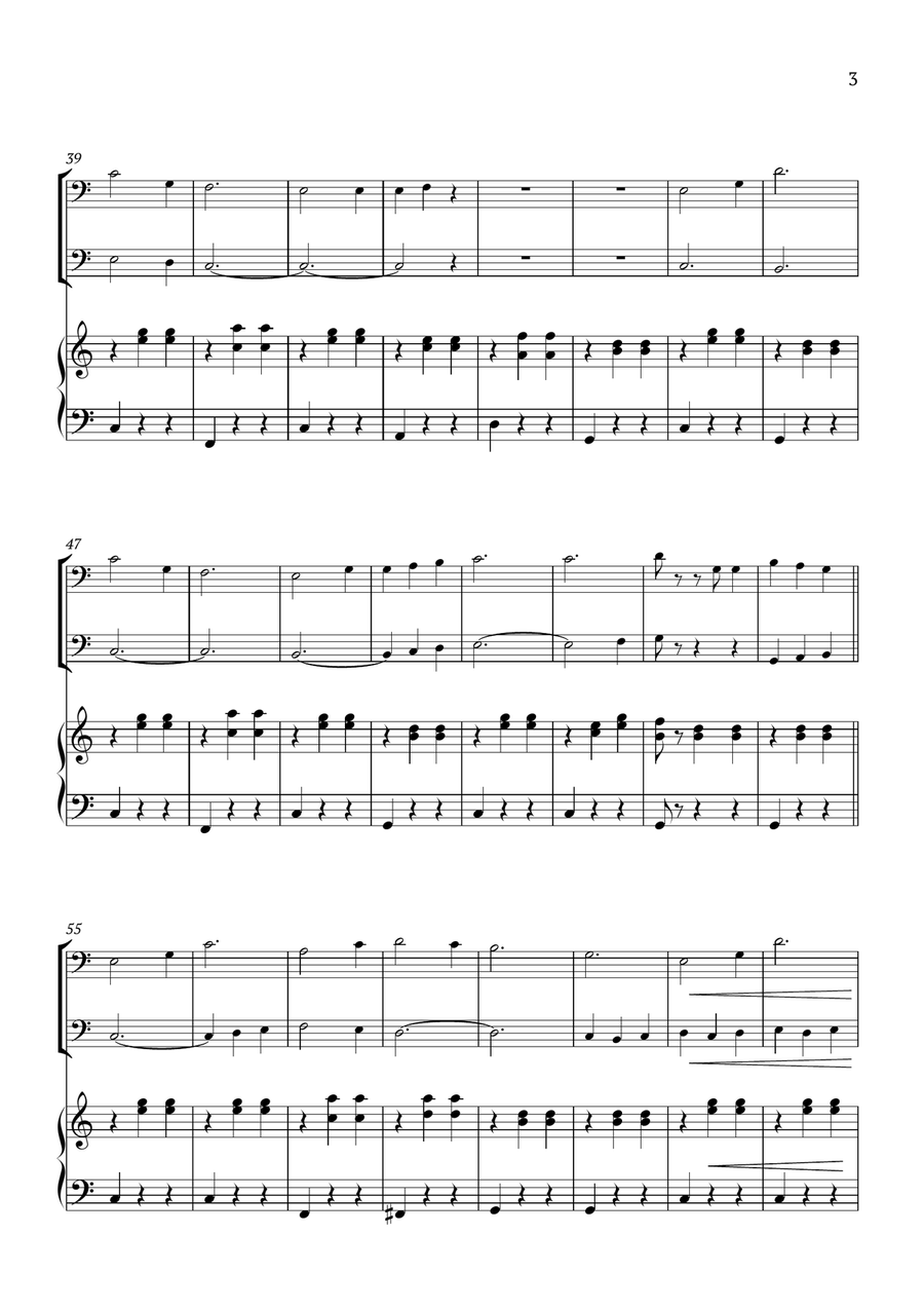 Edelweiss Piano Trio scores gallery preview page 3
