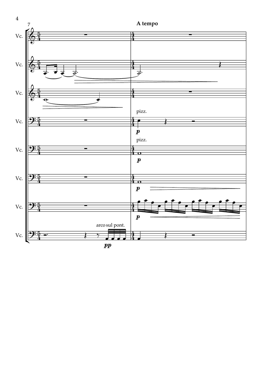 Ecstasy Of Gold Ecstasy Of Gold Cello scores gallery preview page 4