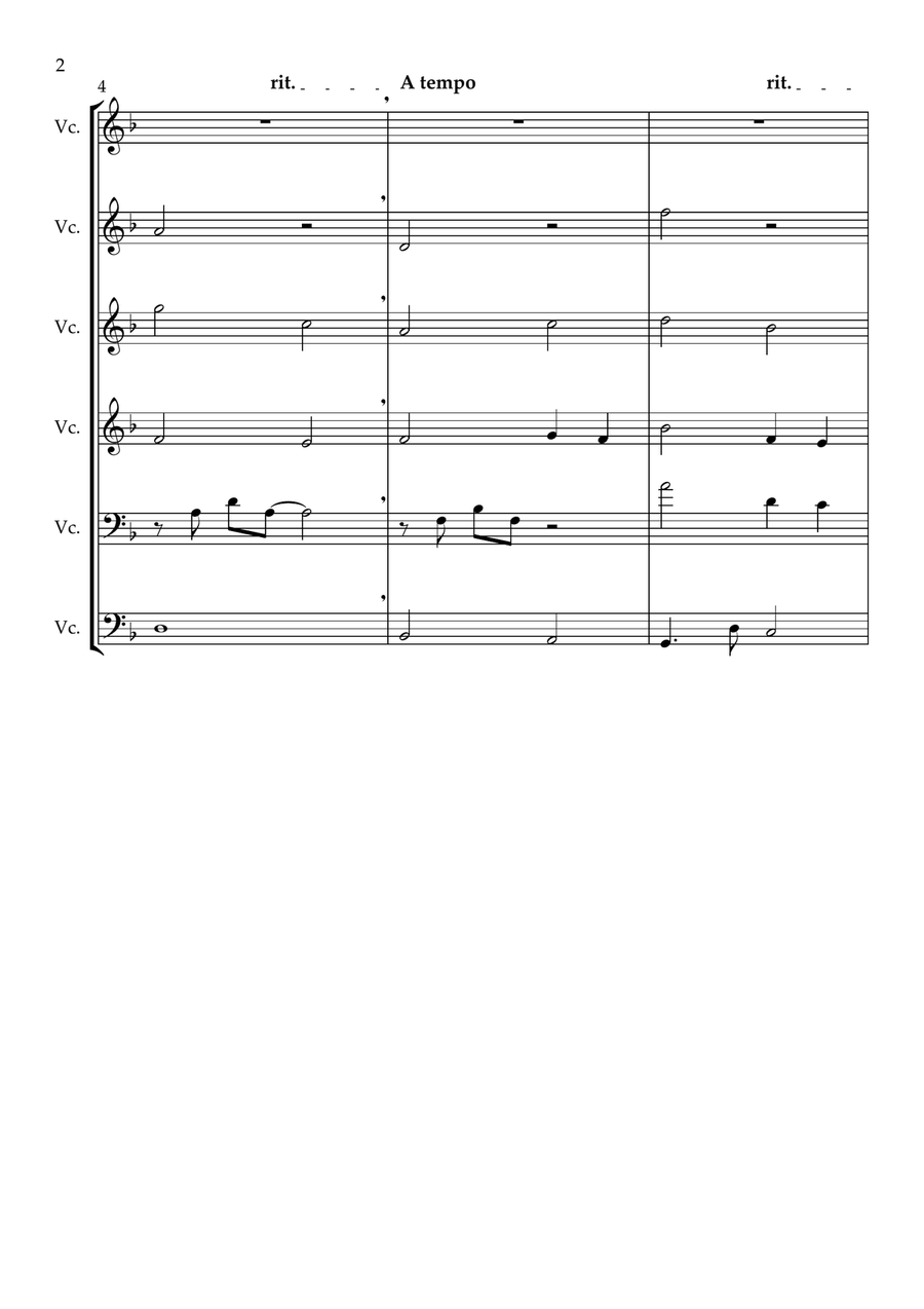 Part Of Your World (Reprise) Cello scores gallery preview page 2
