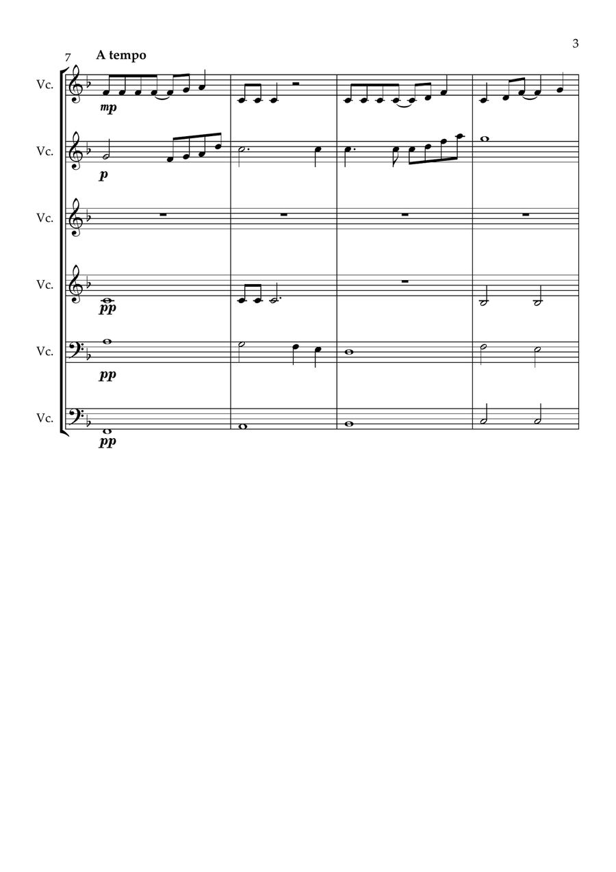 Part Of Your World (Reprise) Cello scores gallery preview page 3
