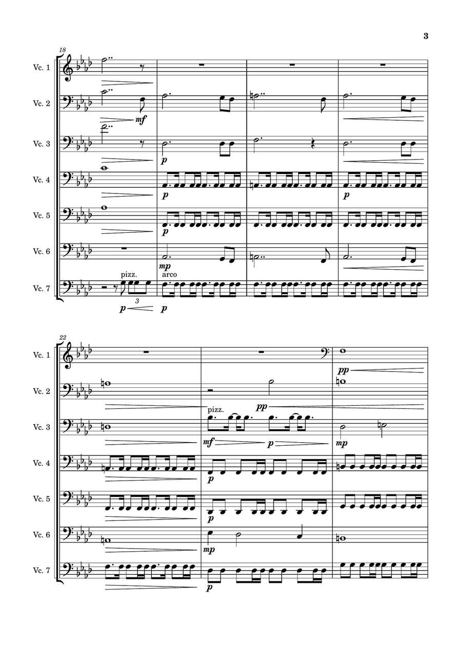 Theme From Fallout(R) 4 Theme From Fallout(R) 4 Cello scores gallery preview page 3