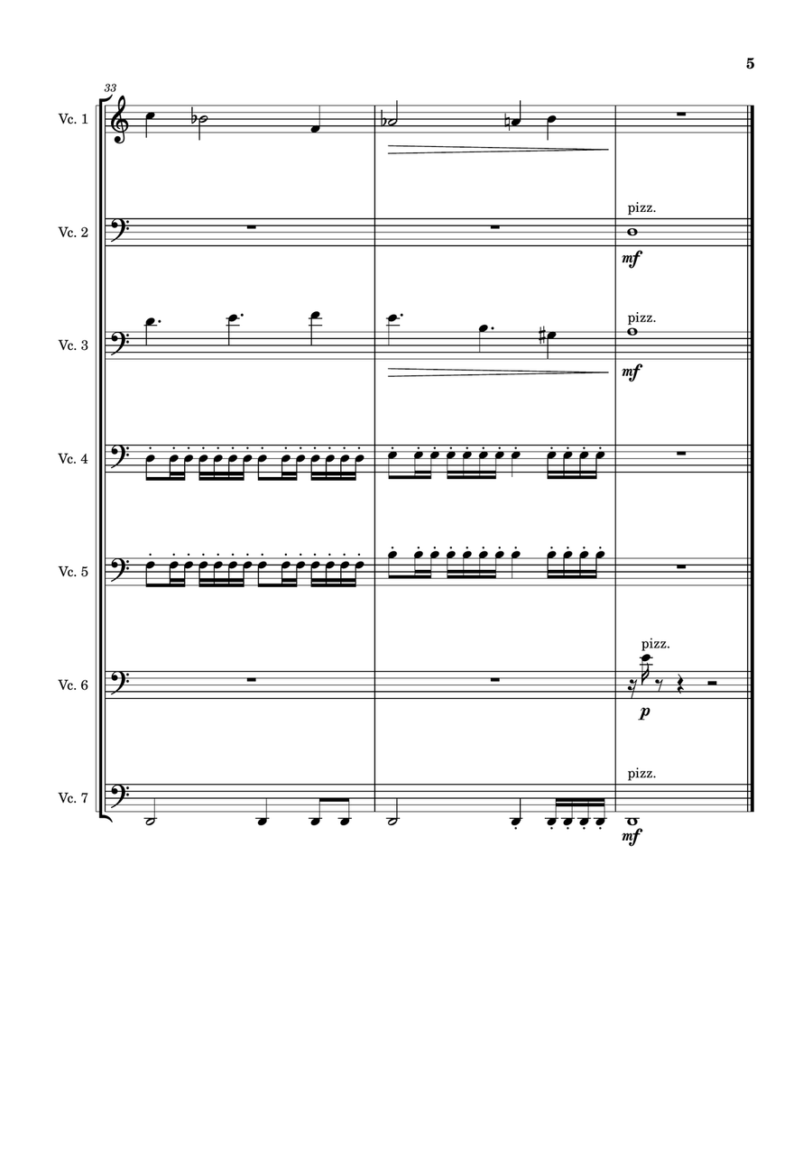 Theme From Fallout(R) 4 Theme From Fallout(R) 4 Cello scores gallery preview page 5