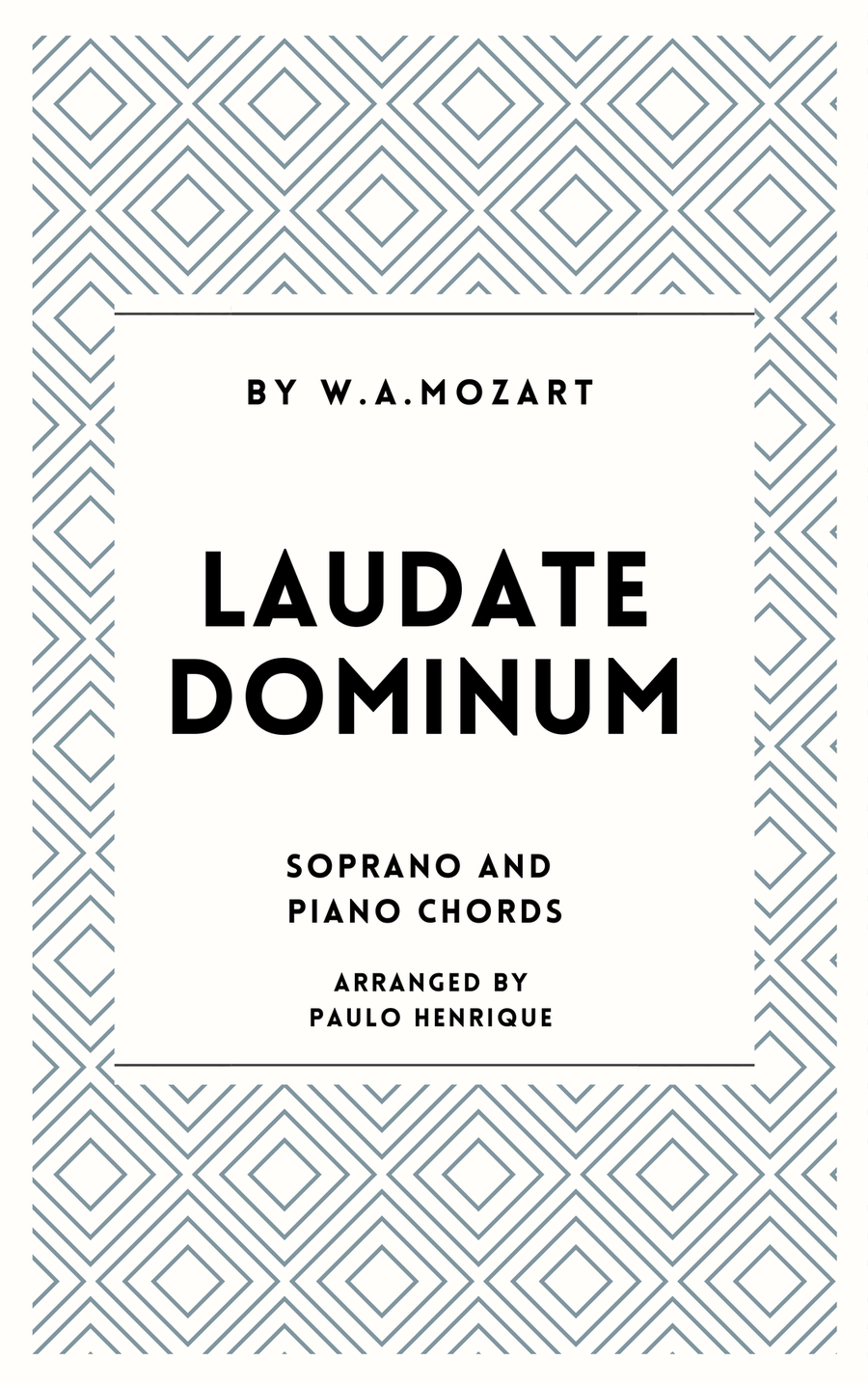 Laudate Dominum Laudate Dominum Chamber Music scores gallery preview page 1