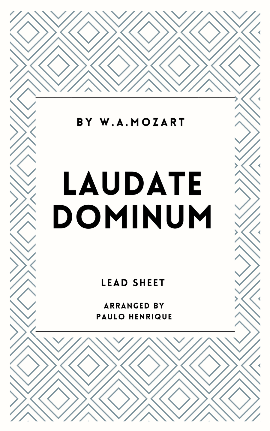 Laudate Dominum Laudate Dominum Chamber Music scores gallery preview page 1