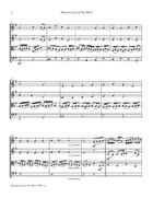 Blessed Jesus, At Thy Word String Quartet scores gallery preview page 3