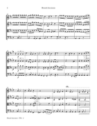Blessed Assurance String Quartet scores gallery preview page 4