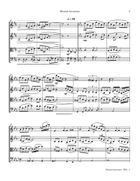 Blessed Assurance String Quartet scores gallery preview page 5