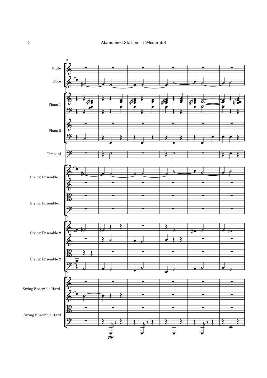 Op 10 No.26 - Abandoned Station Score and Parts scores gallery preview page 3