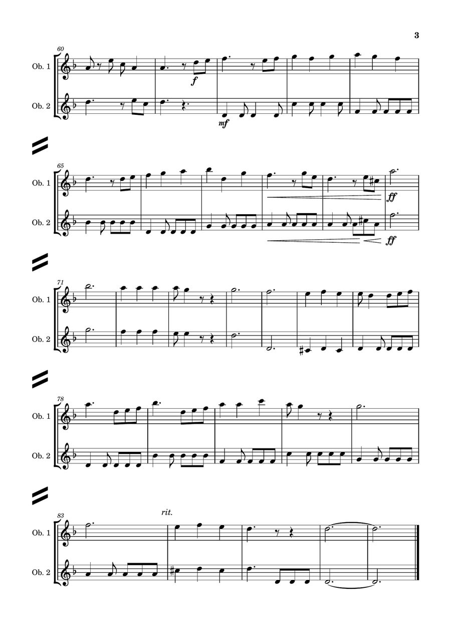 He's A Pirate Woodwind Duet scores gallery preview page 3