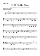 Fly Me To The Moon (In Other Words) Brass Quintet scores gallery preview page 6