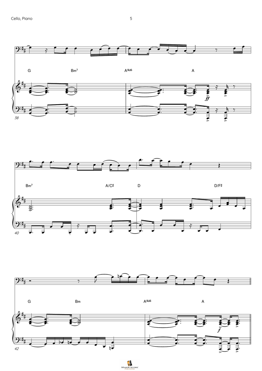 This Is Me Piano scores gallery preview page 6