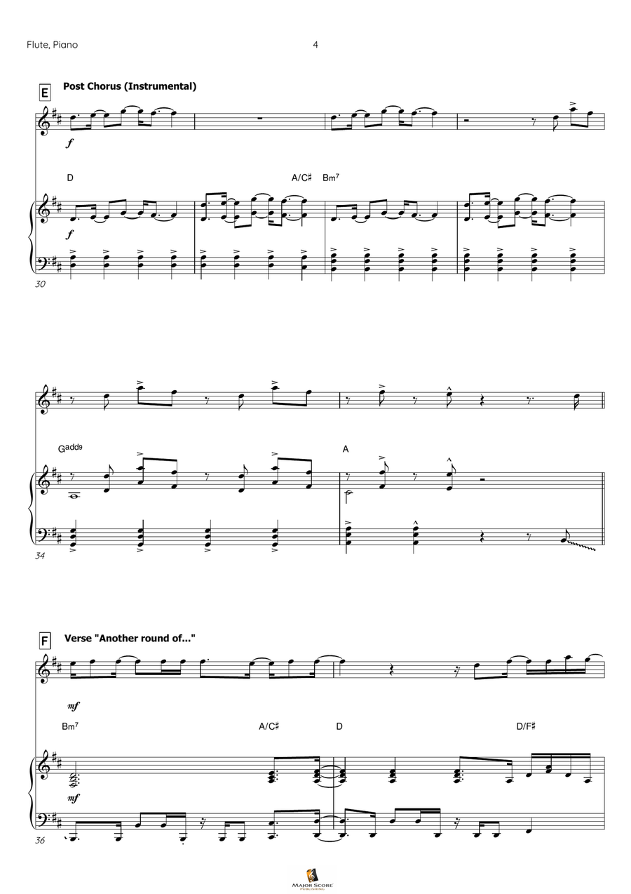 This Is Me Flute Solo scores gallery preview page 5