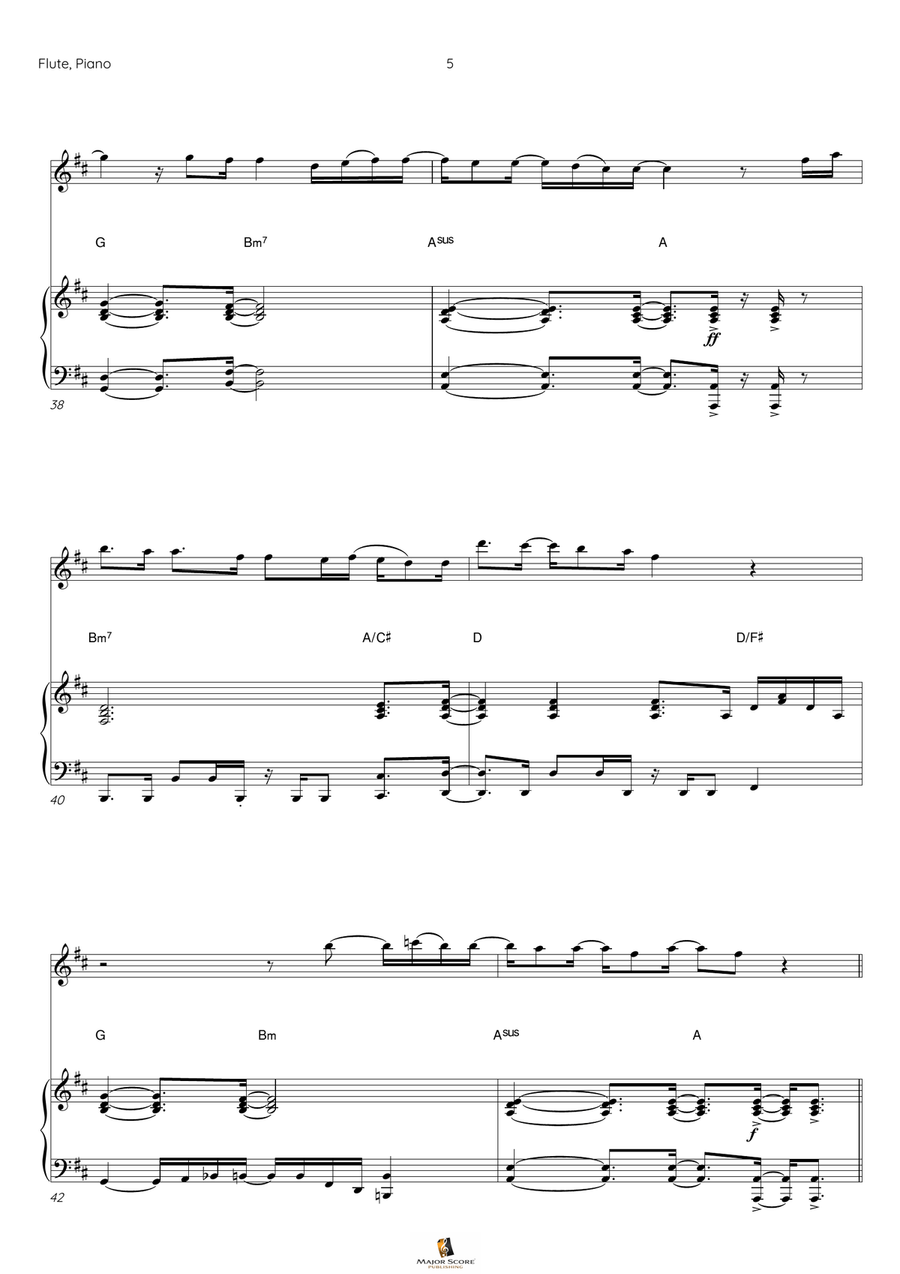 This Is Me Flute Solo scores gallery preview page 6