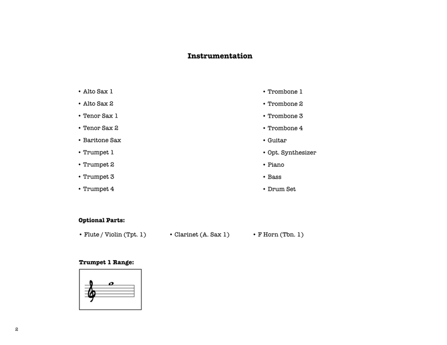 Prog Pacific: Score Prog Pacific: Score Jazz Ensemble scores gallery preview page 2