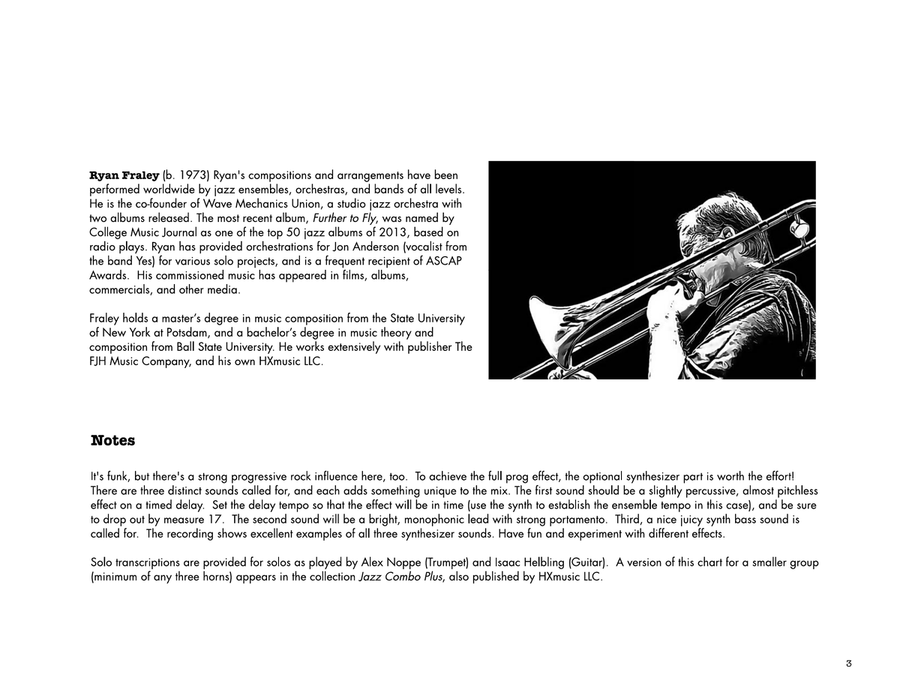 Prog Pacific: Score Prog Pacific: Score Jazz Ensemble scores gallery preview page 3