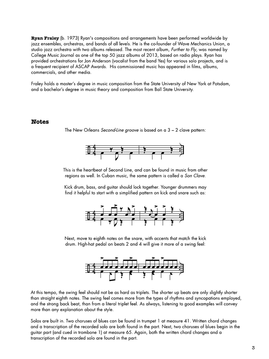 Holly & Ivy: Score Holly & Ivy: Score Jazz Ensemble scores gallery preview page 3