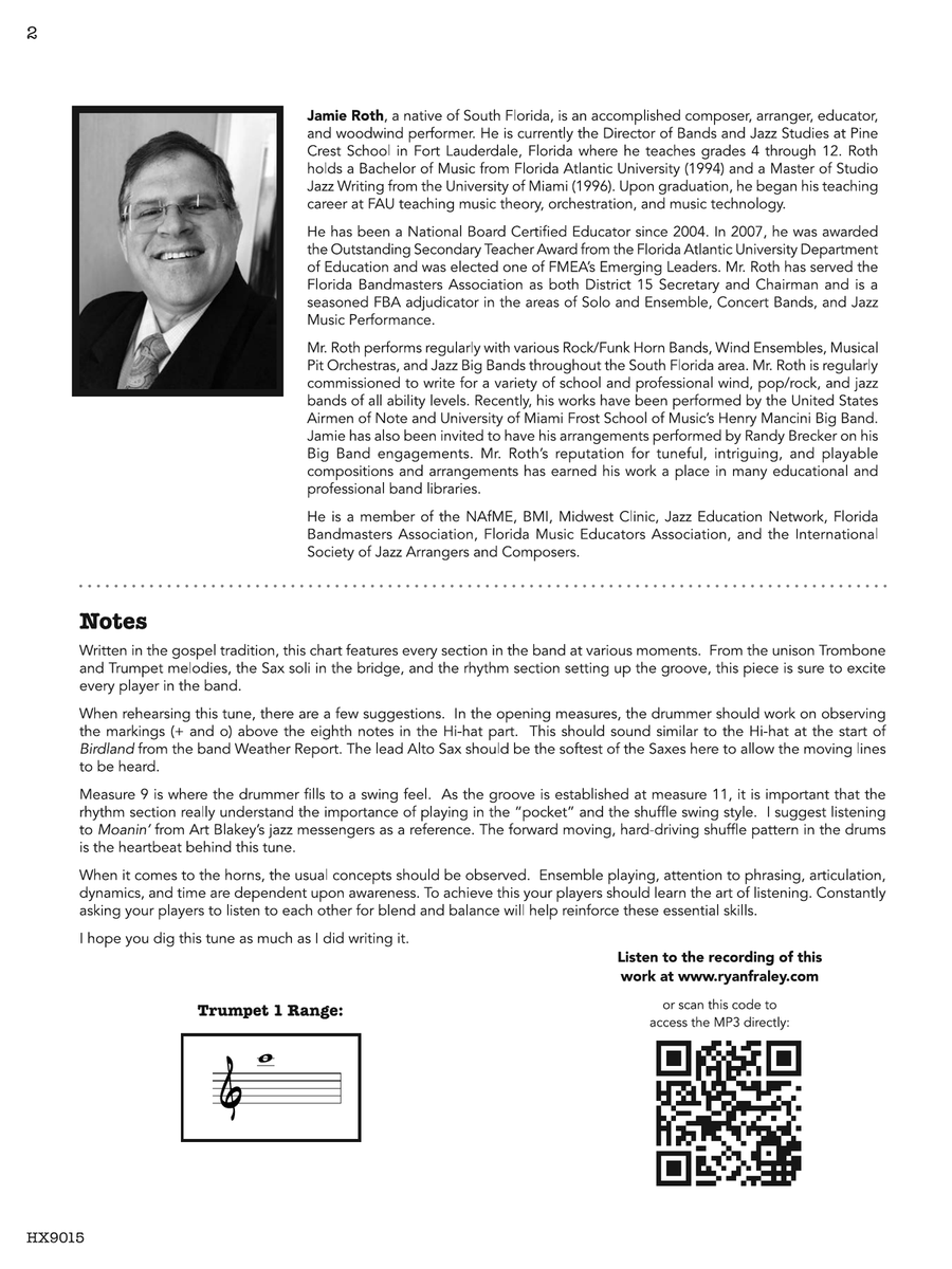 Inspiration: Score Inspiration: Score Jazz Ensemble scores gallery preview page 2