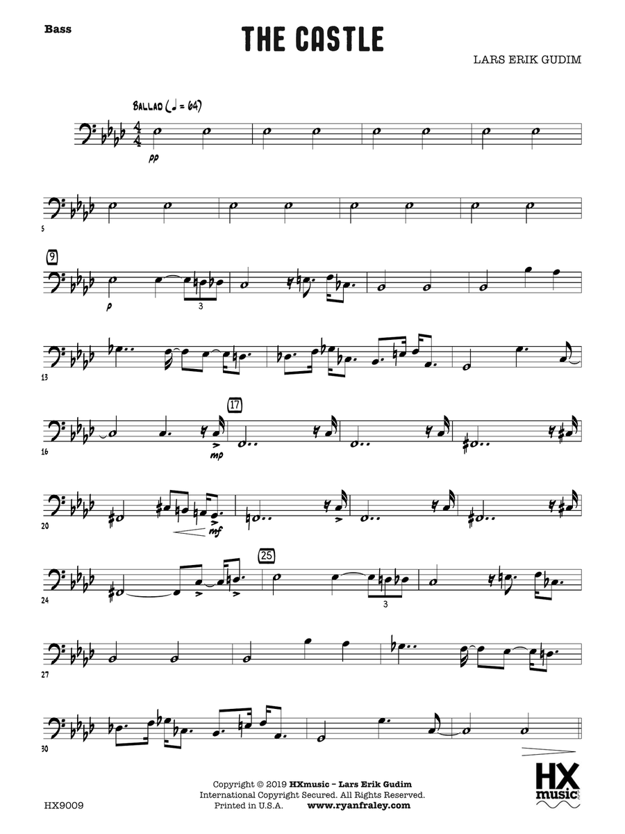 The Castle: Bass The Castle: Bass Part scores gallery preview page 1