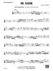 Mr. Fusion: B-flat Tenor Saxophone Solo Transcription