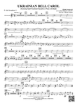 Ukrainian Bell Carol (Featuring a Small Woodwind Ensemble or Piano with Band): 1st E-flat Alto Saxophone