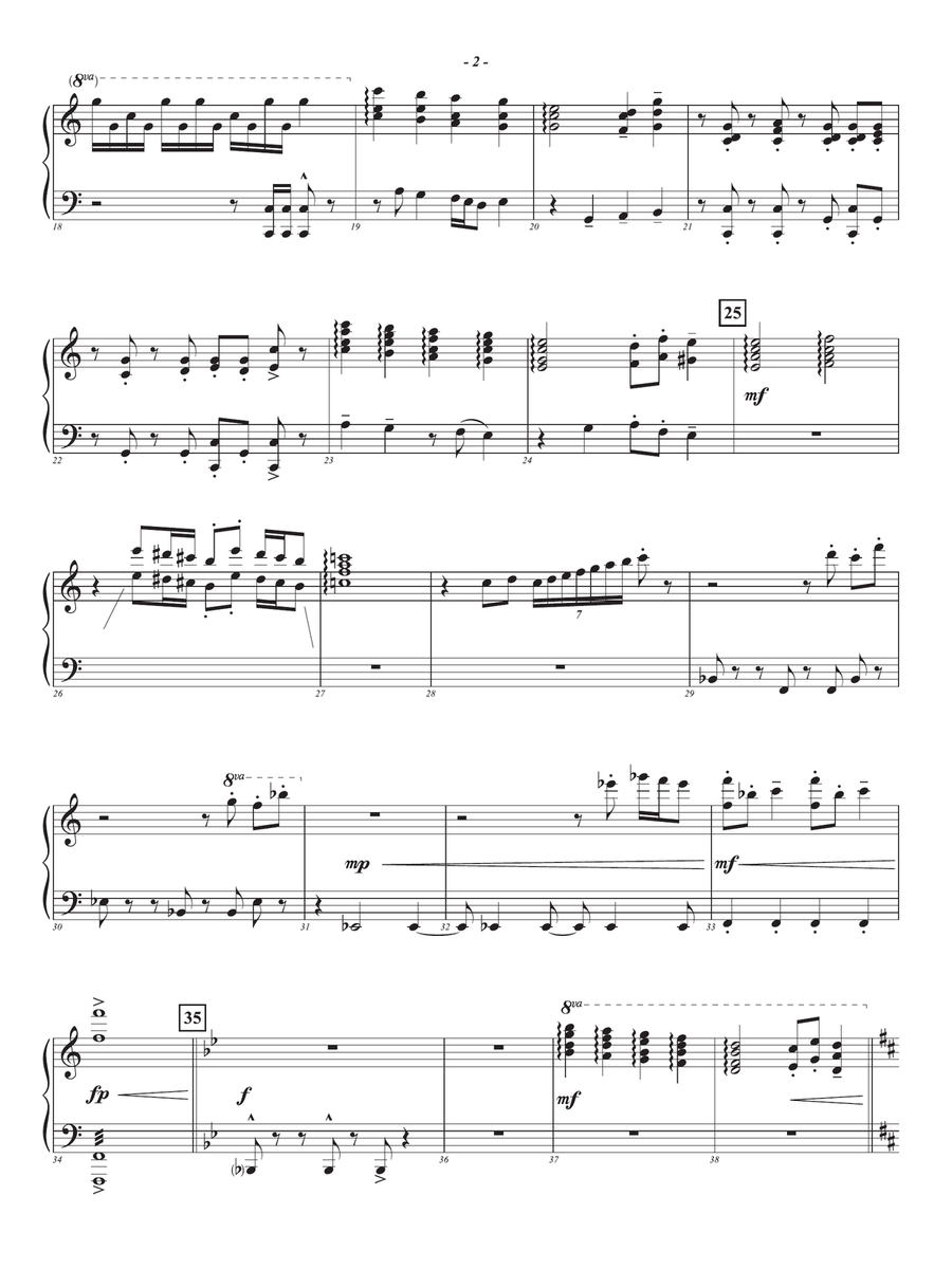 With Joyful Tidings: Piano Accompaniment Piano Accompaniment scores gallery preview page 2