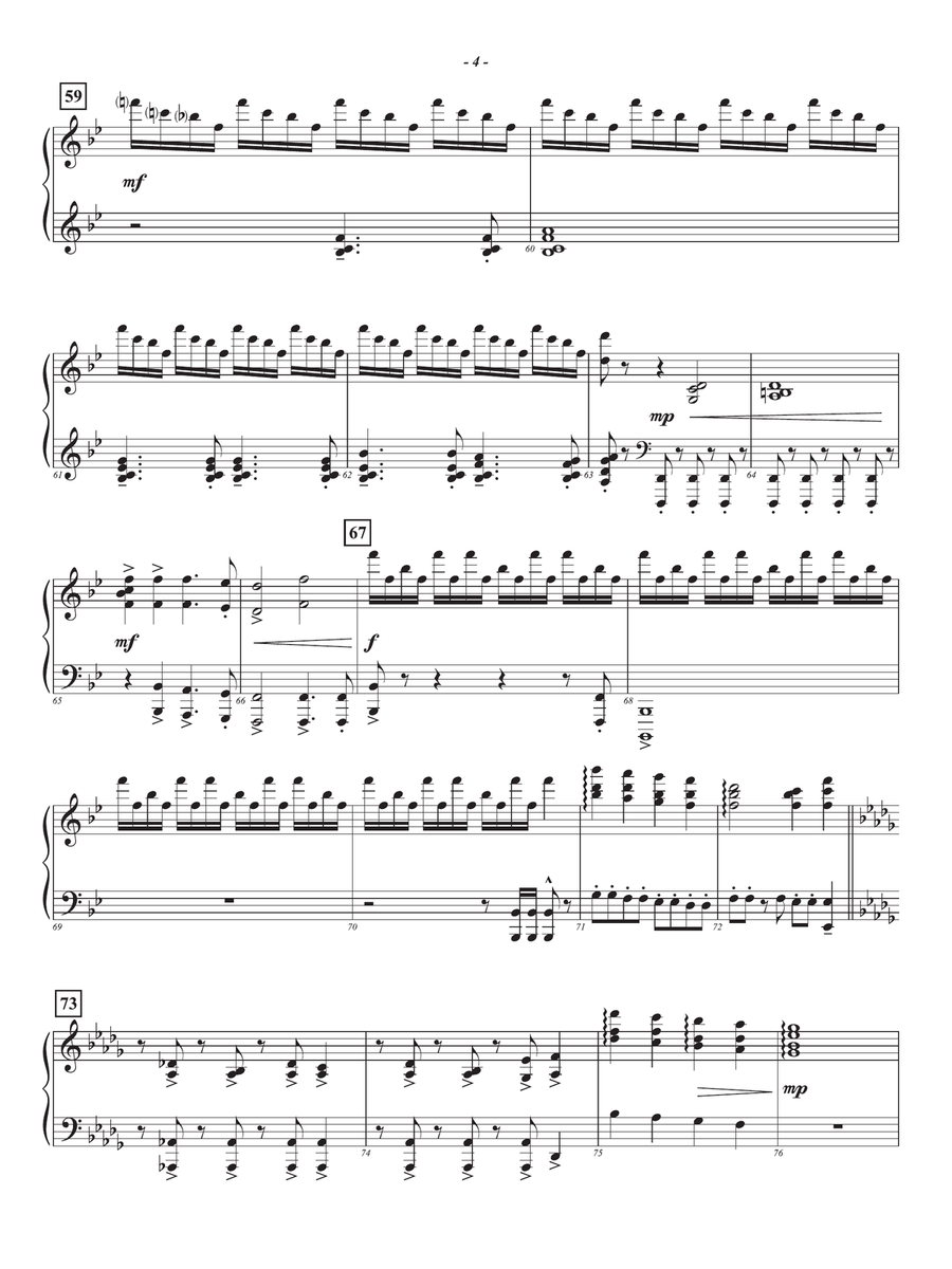 With Joyful Tidings: Piano Accompaniment Piano Accompaniment scores gallery preview page 4