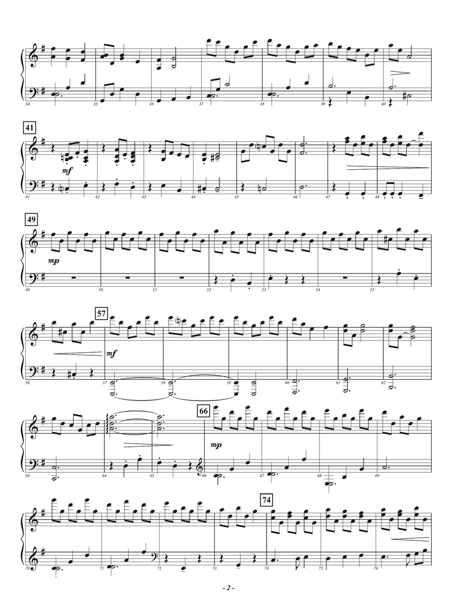Infinite Ripples: Piano Accompaniment Piano Accompaniment scores gallery preview page 2
