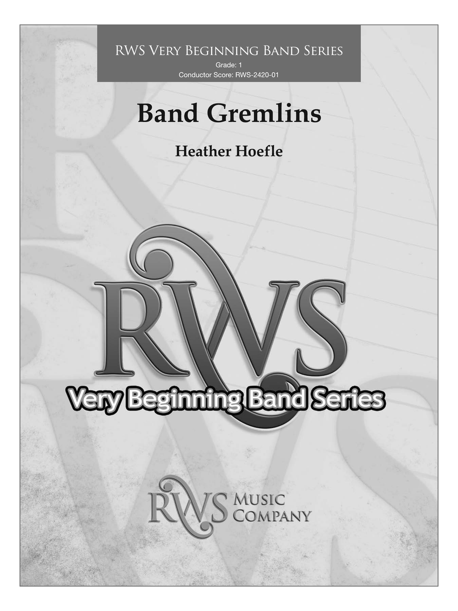Band Gremlins: Score Band Gremlins: Score Concert Band scores gallery preview page 1
