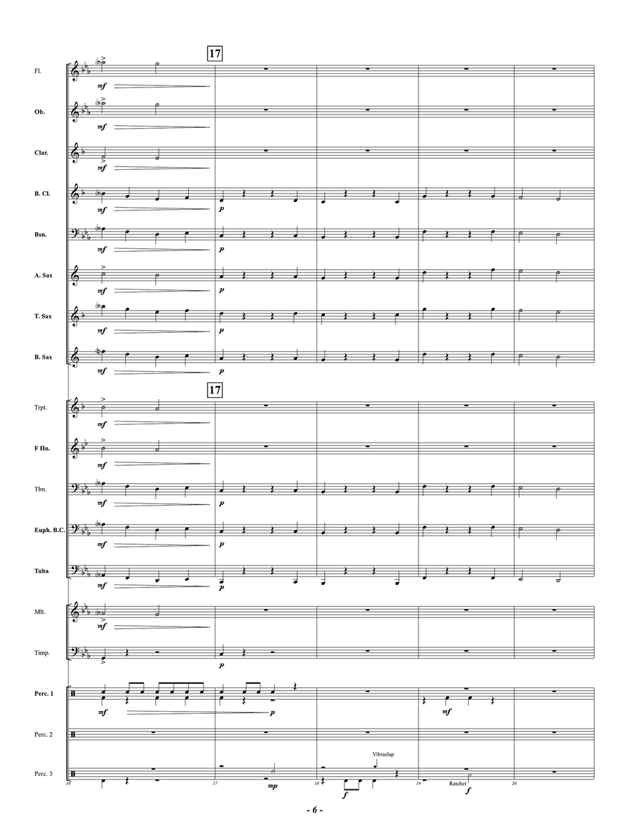 Band Gremlins: Score Band Gremlins: Score Concert Band scores gallery preview page 6