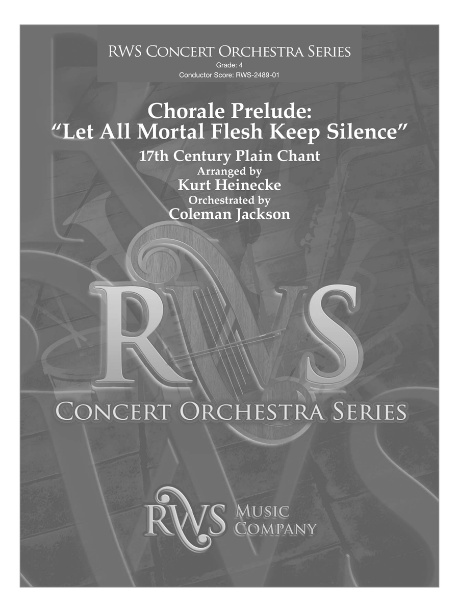 Chorale Prelude: Let All Mortal Flesh Keep Silence: Score Full Orchestra scores gallery preview page 1