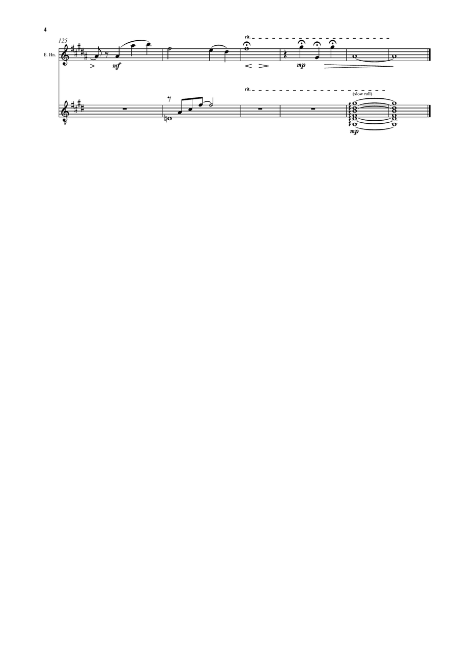 The finding of Saint Anthony for cor anglais and guitar English Horn scores gallery preview page 4