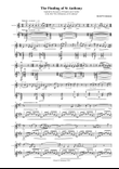 The finding of Saint Anthony for alto flute and guitar