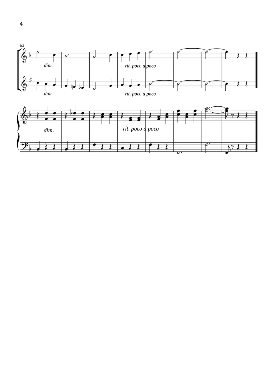 Edelweiss Woodwind Duet scores gallery preview page 4