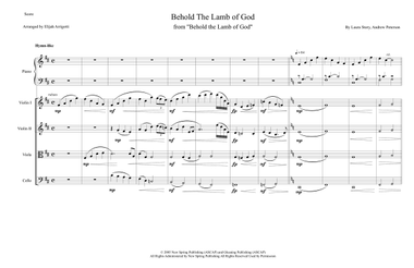 Behold The Lamb Of God