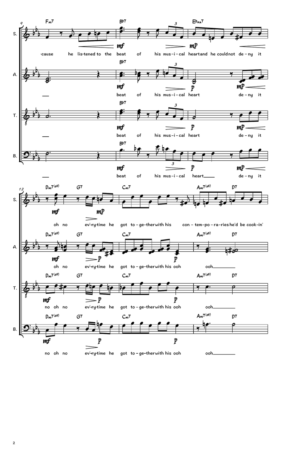Quasimodo Quasimodo 4-Part scores gallery preview page 2