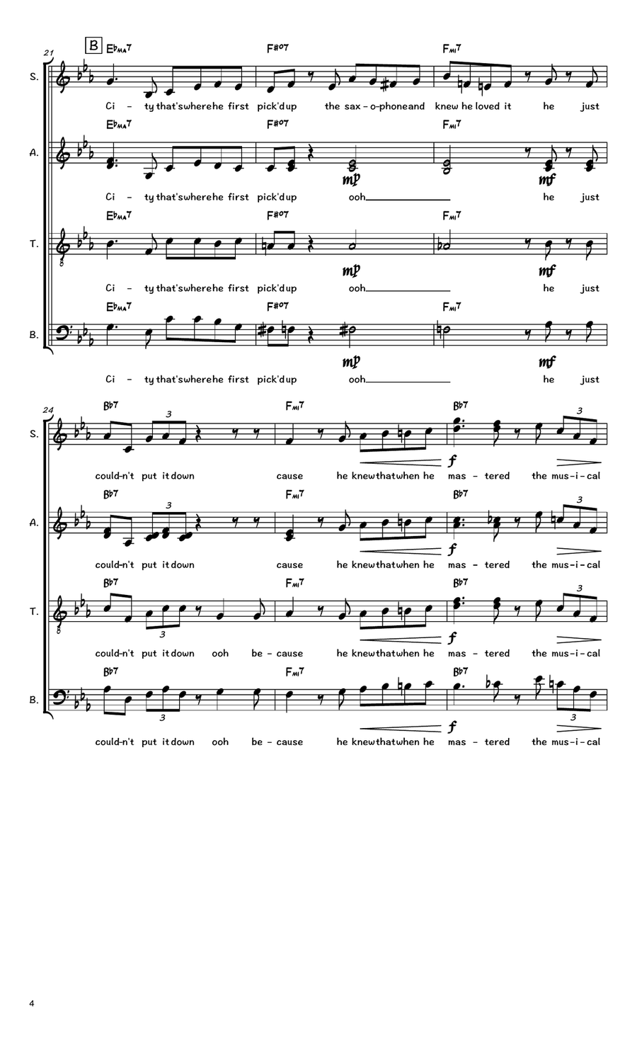 Quasimodo Quasimodo 4-Part scores gallery preview page 4