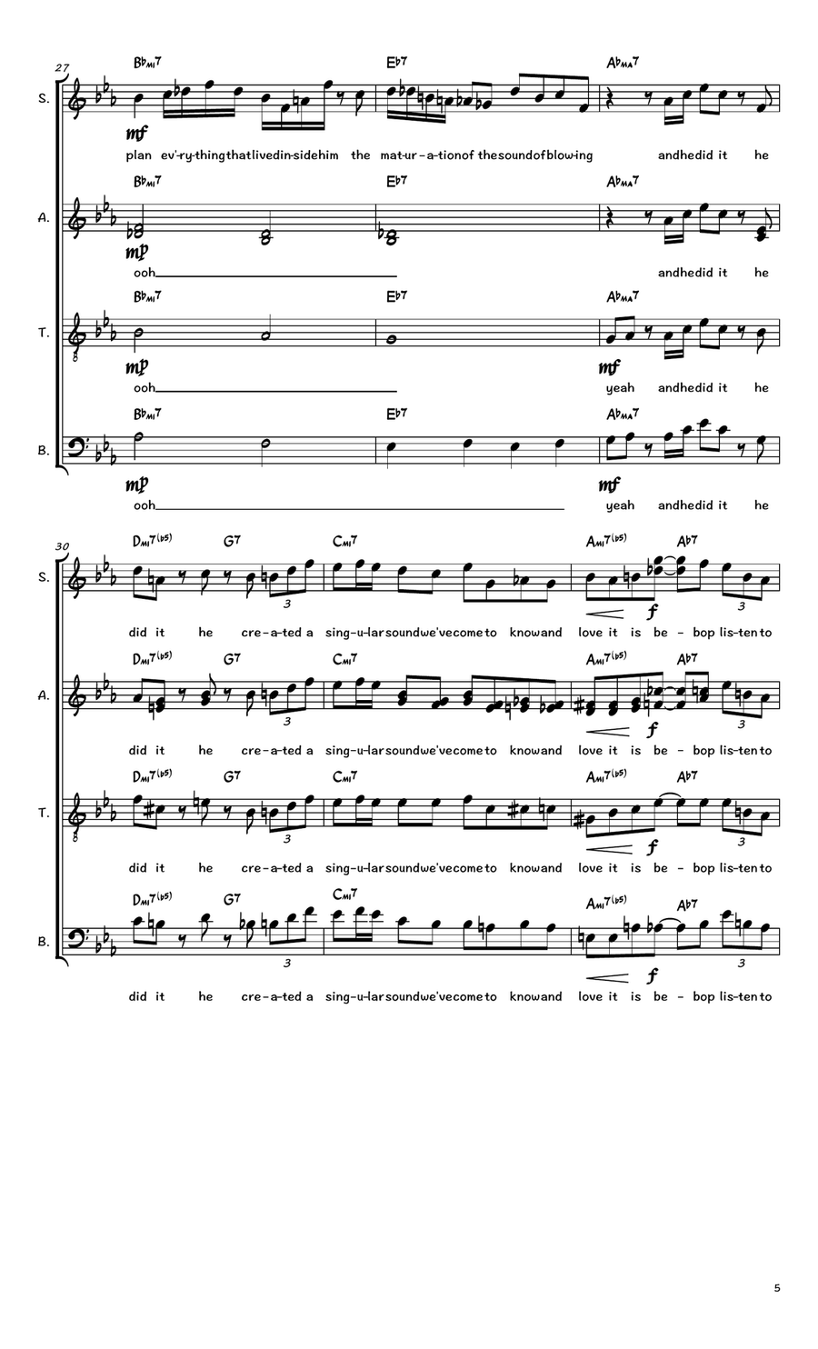 Quasimodo Quasimodo 4-Part scores gallery preview page 5