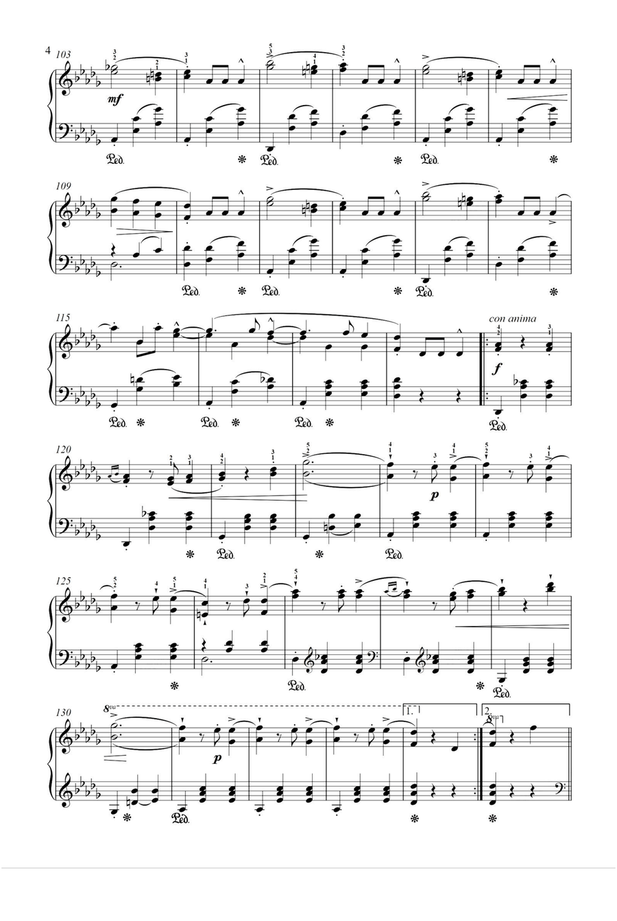 Grande Valse brillante - Fryderyk Franciszek Chopin Piano Solo scores gallery preview page 4