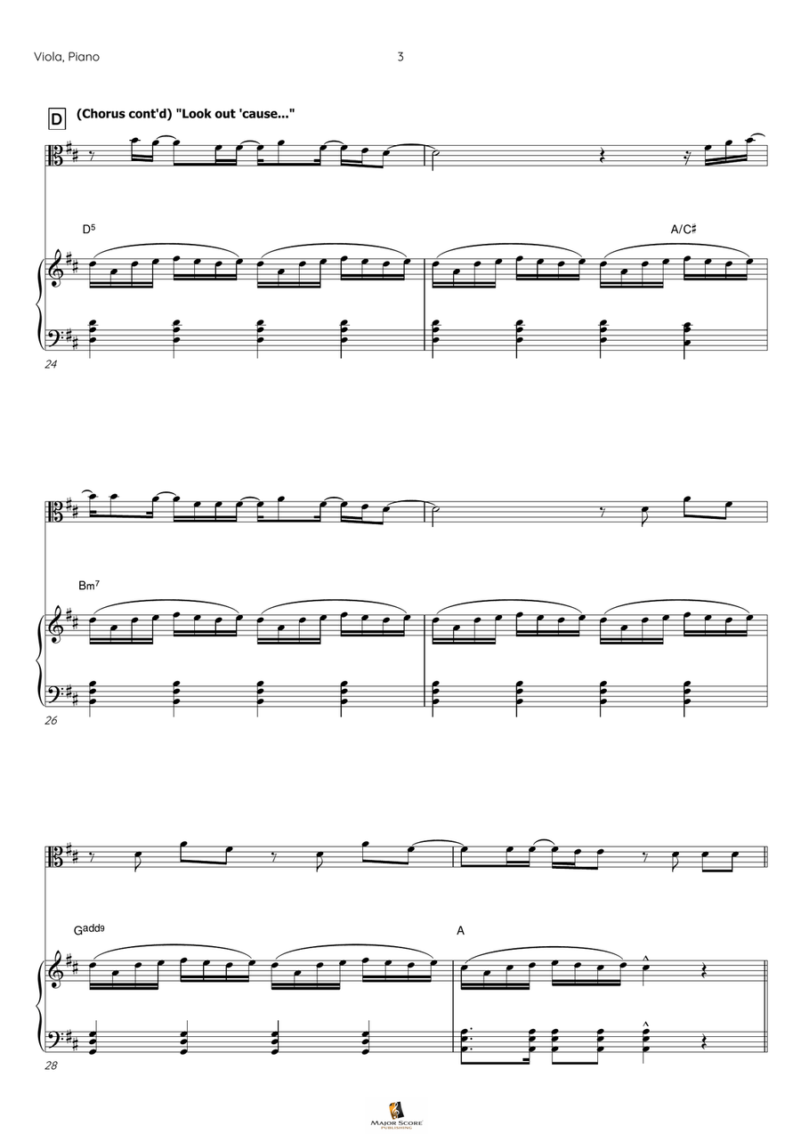 This Is Me Viola scores gallery preview page 4