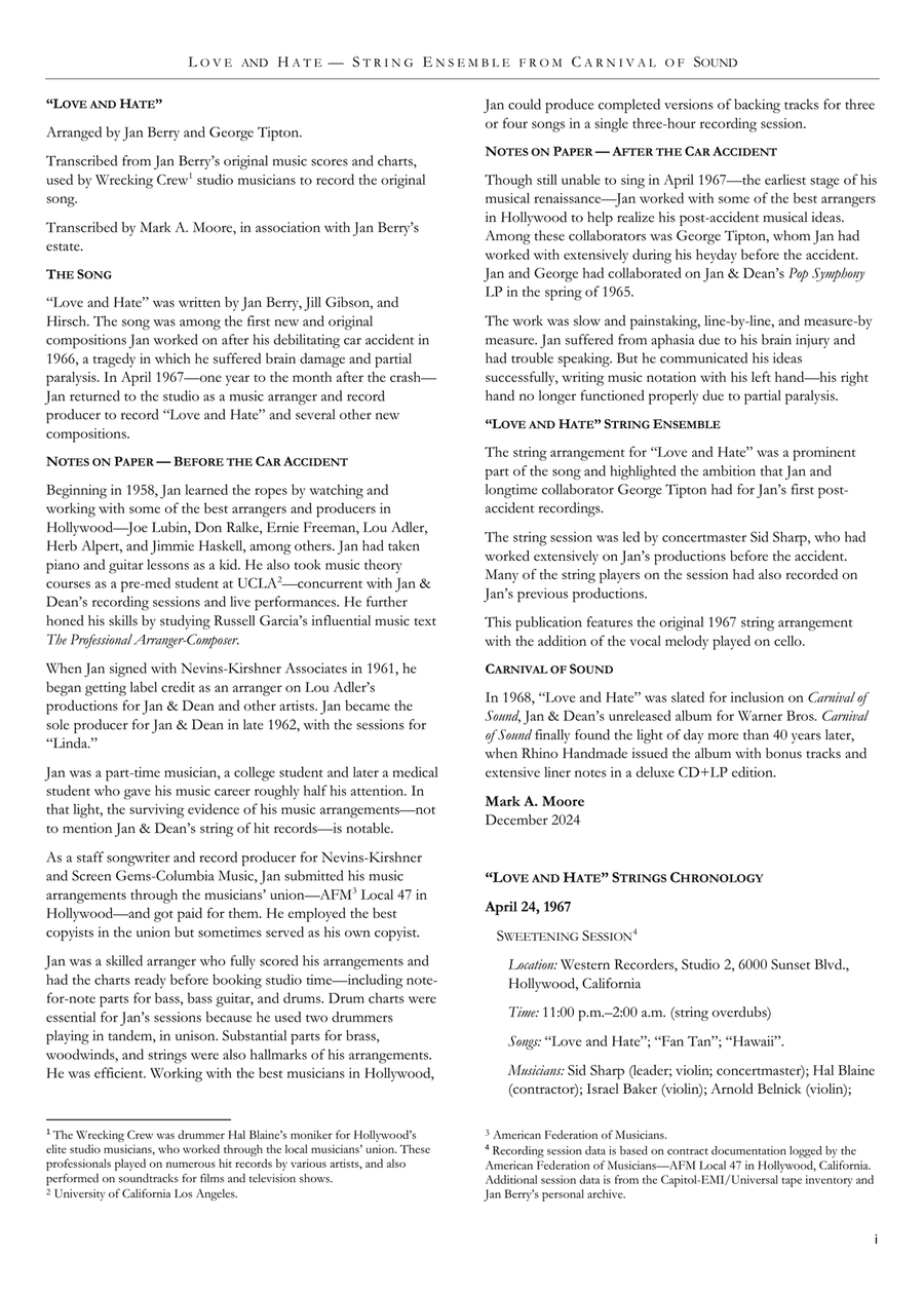 Love And Hate Cello scores gallery preview page 3