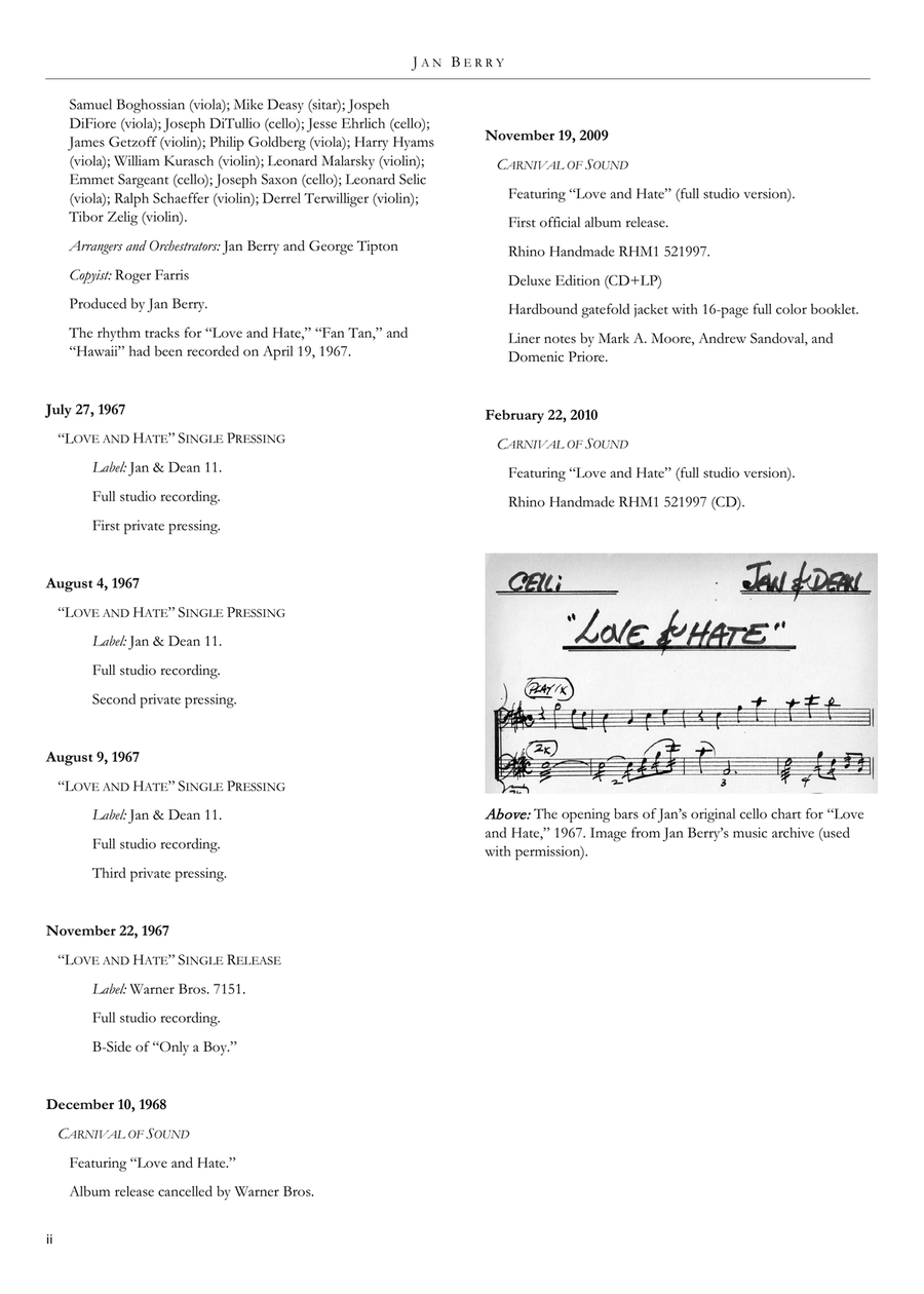 Love And Hate Cello scores gallery preview page 4