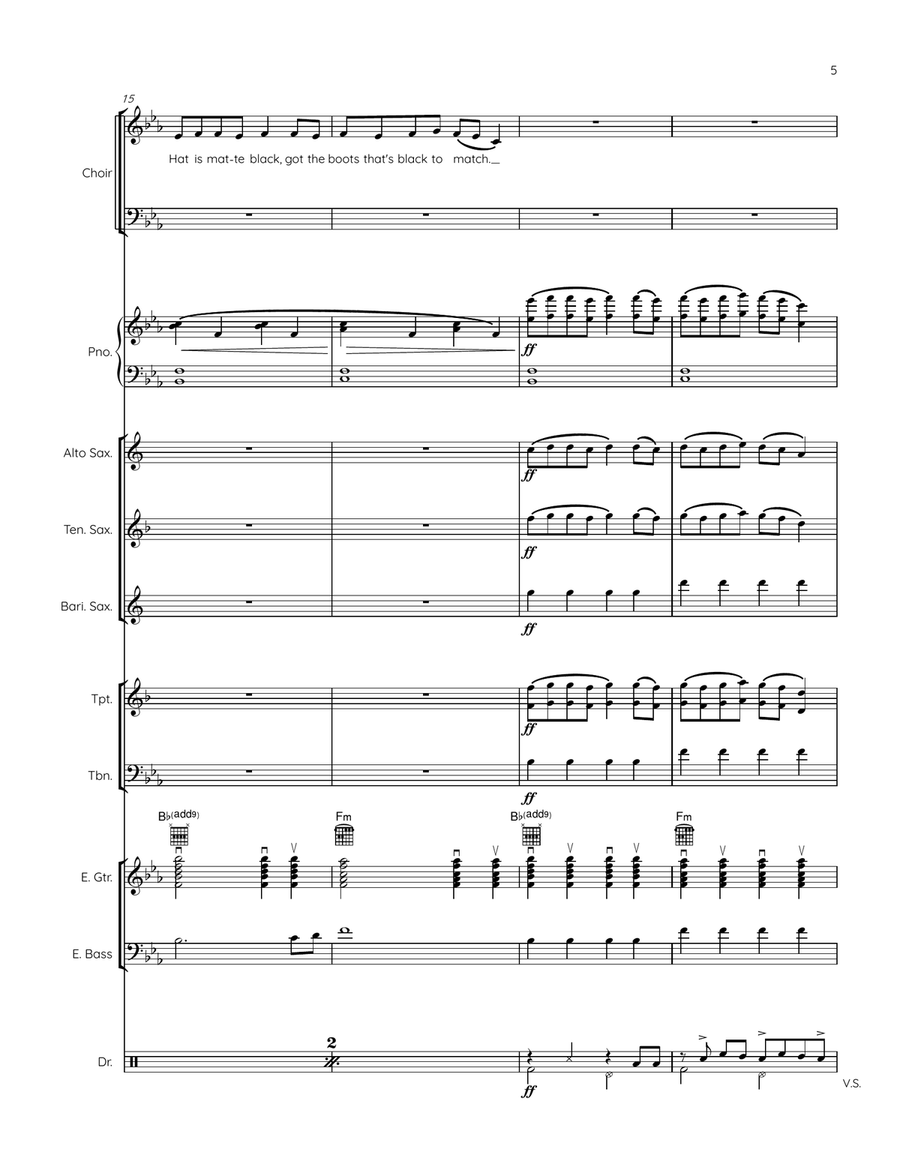 Old Town Road (Remix) Old Town Road (Remix) 3-Part scores gallery preview page 5