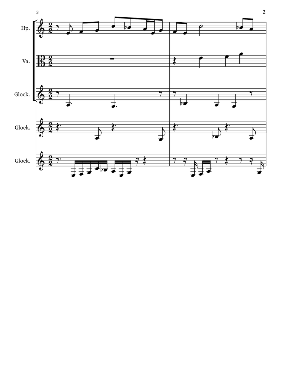Children's Musing 69 Children's Musing 69 Small Ensemble scores gallery preview page 2