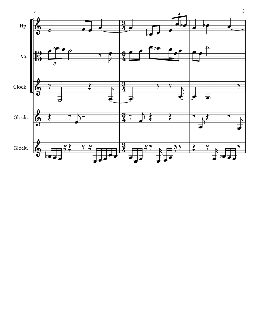 Children's Musing 69 Children's Musing 69 Small Ensemble scores gallery preview page 3