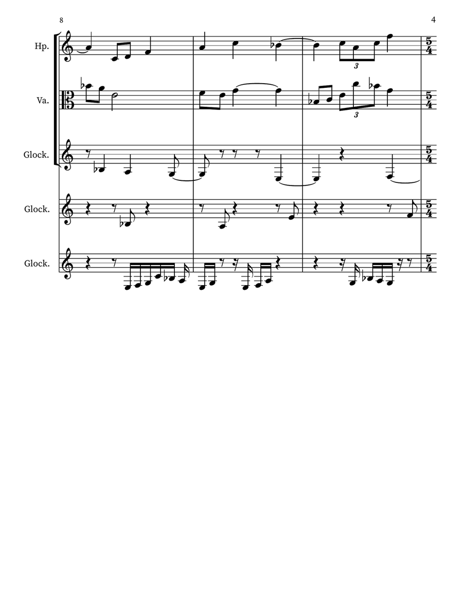 Children's Musing 69 Children's Musing 69 Small Ensemble scores gallery preview page 4