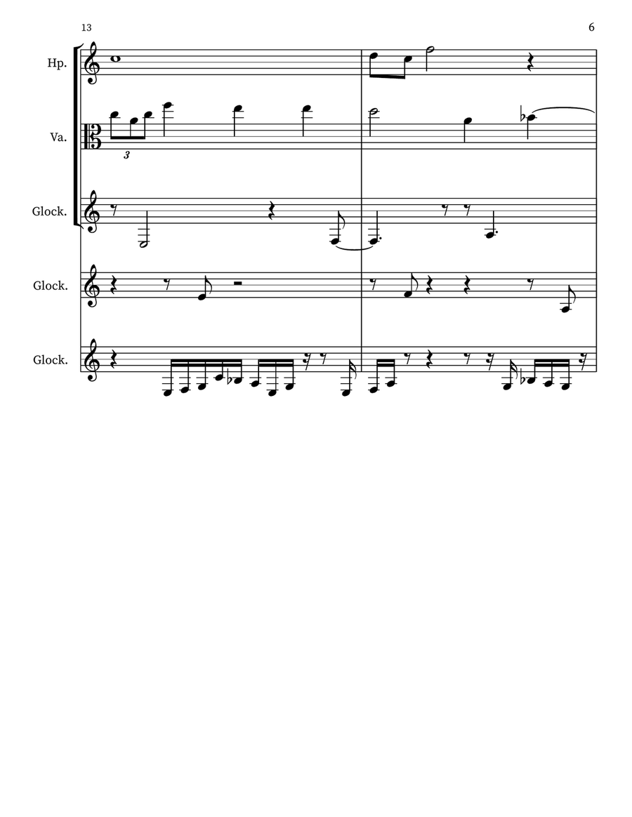 Children's Musing 69 Children's Musing 69 Small Ensemble scores gallery preview page 6