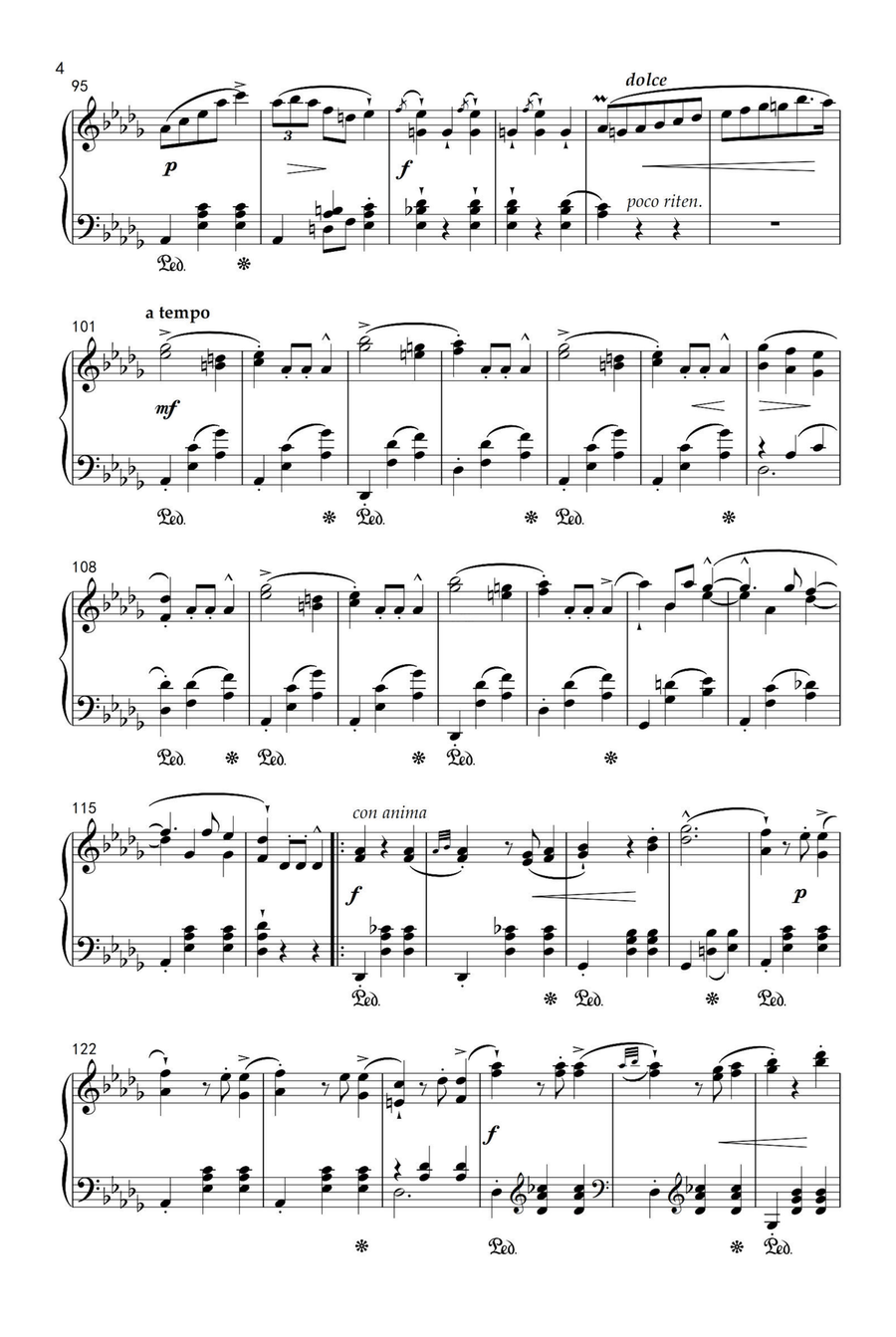 Grande Valse brillante Op18-No1 - Fryderyk Franciszek Chopin Piano Solo scores gallery preview page 4