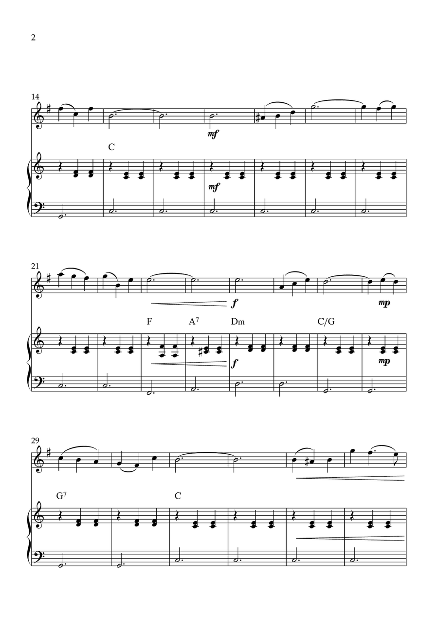 Sobre Las Olas (Over The Waves) English Horn scores gallery preview page 2